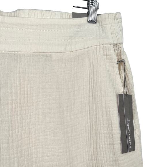 NEW Soft Surroundings Womens Size Large 14/16 Beach Bound Gauze Crop Pants - Picture 7 of 9